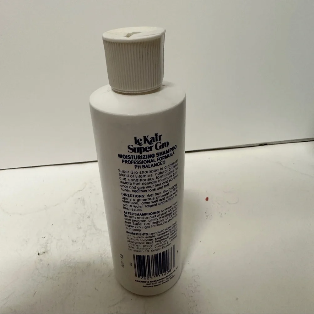 LeKair Super Gro Shampoo For Dry Hair 8 OZ
